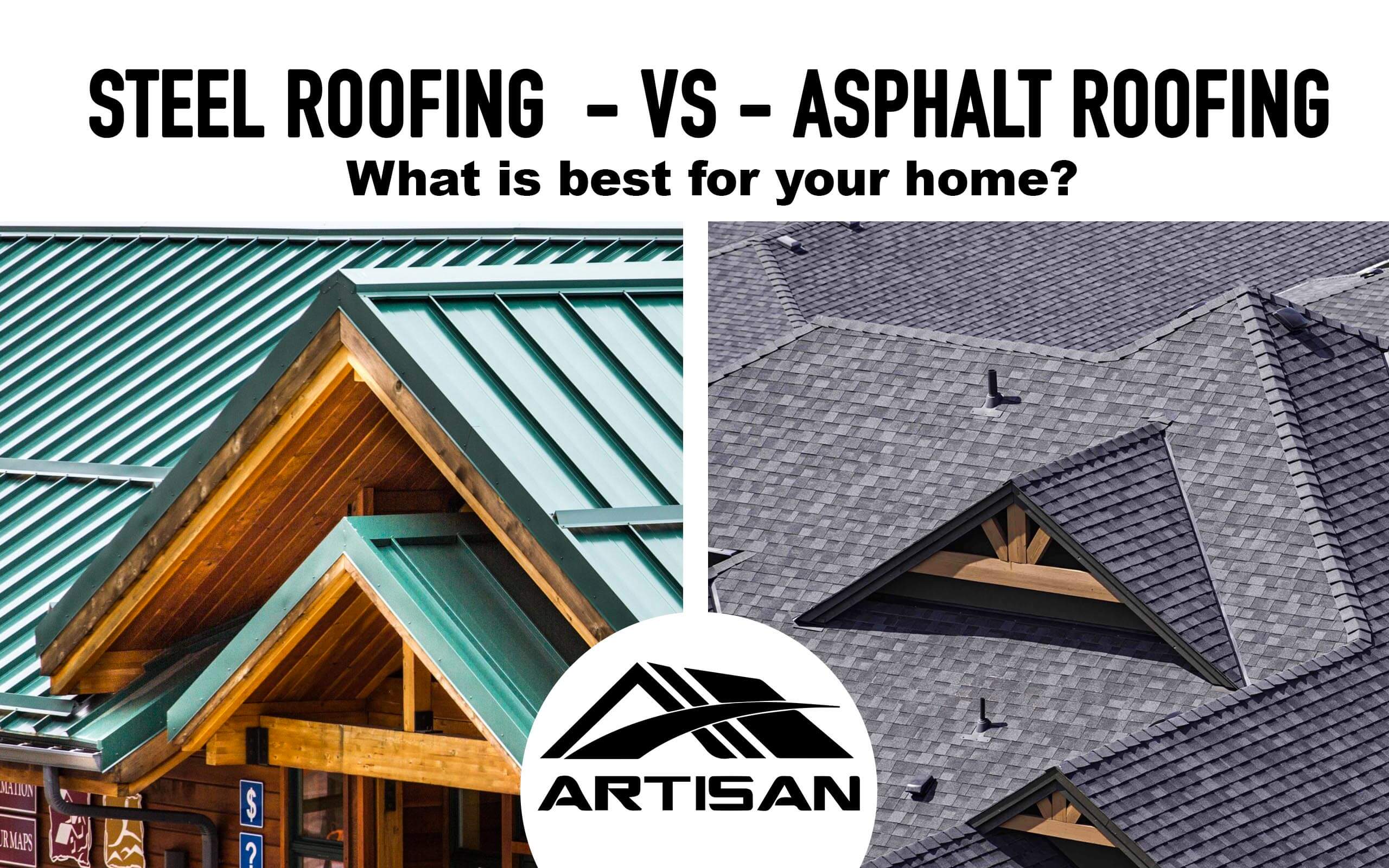 Asphalt Shingle vs Metal Roofing: Which is Better for Your ...